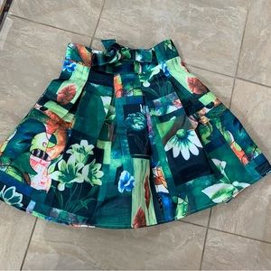 Fashion Best green midi skirt size small